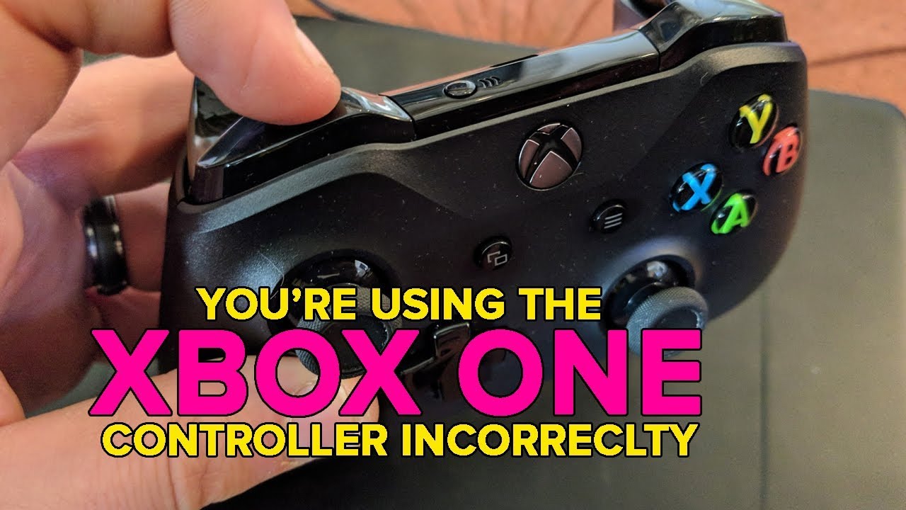 How to use the Xbox One controller's bumper buttons - 