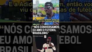 Pogba ama o futebol brasileiro, ele ama o Zico. #futebol #shorts #copadomundo