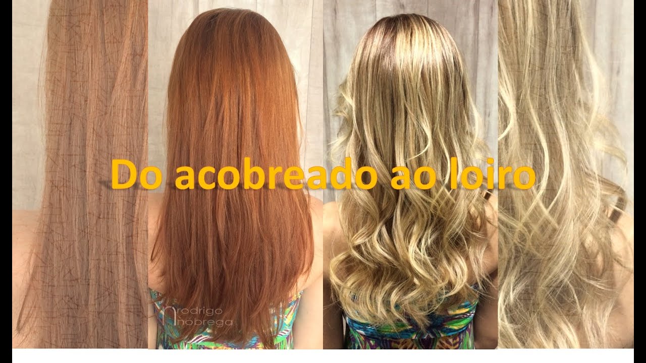 Do acobreado ao Loiro.