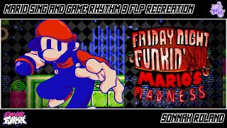 Mario Sing and Game Rhythm 9 FLP Recreation - Marios Madness V2