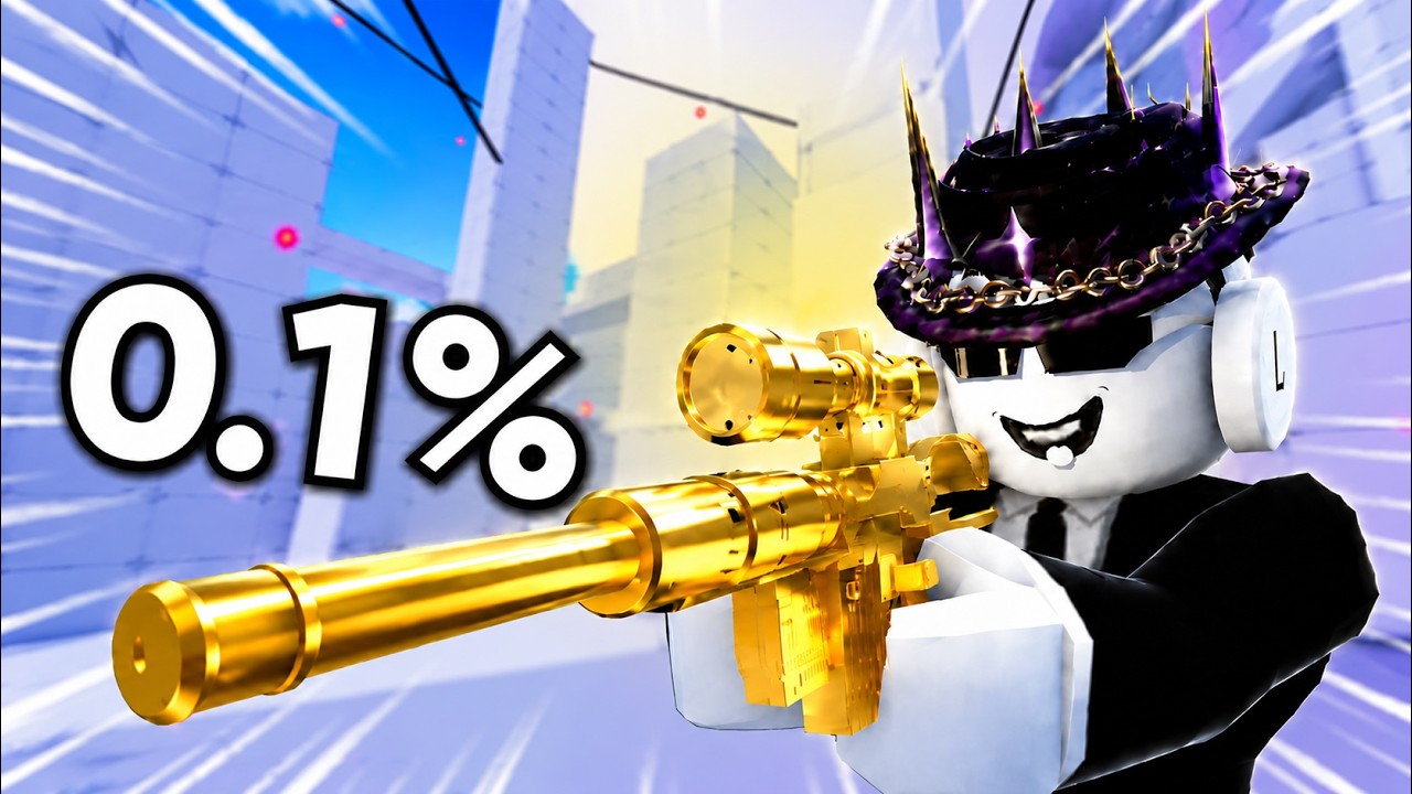 I UNLOCKED THE 0.1% GOLDEN SNIPER IN ROBLOX RIVALS🔥 - YouTube