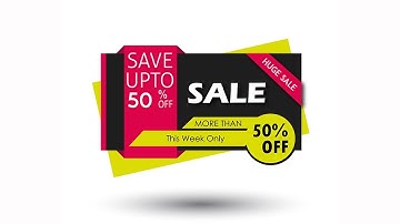 How To Make Sale Tag design |in Corel Draw X7| # 10 Tutorial