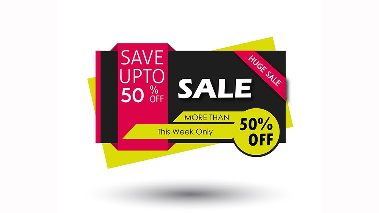 How To Make Sale Tag design |in Corel Draw X7| # 10 Tutorial