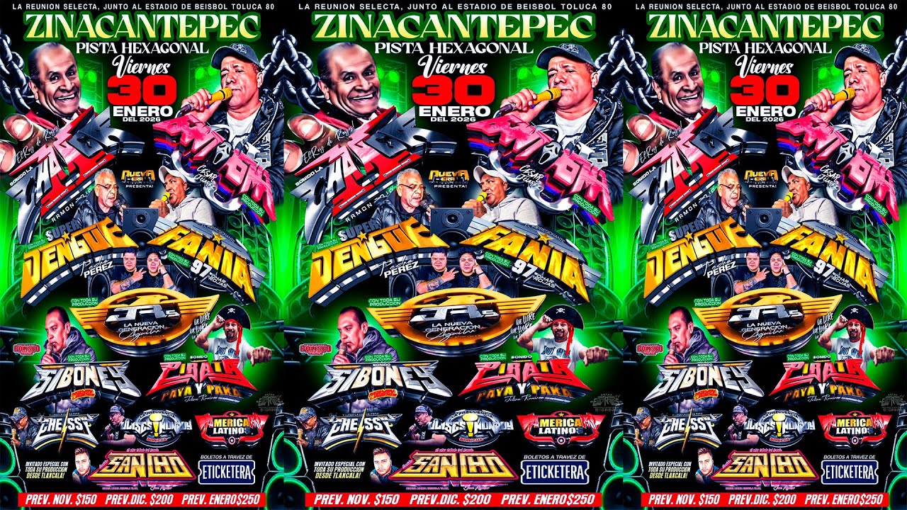 Sonido Fantasma ((Disco)) En Zinacantepec 2026