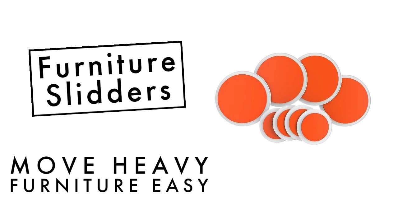 PREMIUM HEAVY DUTY SLIDERS MAKE MOVING FURNITURE ON CARPET EASY: Slipstick  Reusable Furniture Movers 