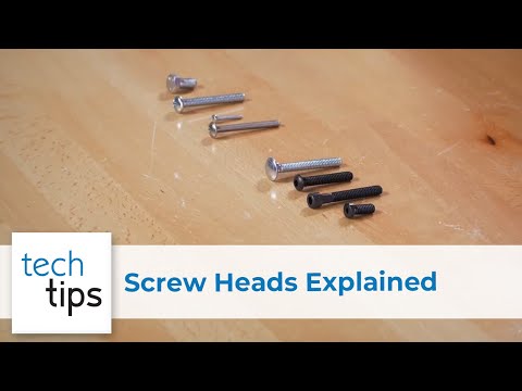 Screw Heads Explained - With Kyle