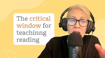 Susan Lambert on the critical moment of kids