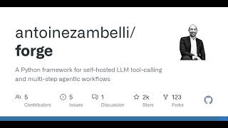 GitHub - antoinezambelli/forge: A Python framework for self-hosted LLM tool-calling and multi-ste... Wealth