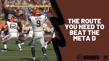 How to Beat the META Defense in Madden 21| The Best Passing Play in Madden 21| Madden 21 Tips|
