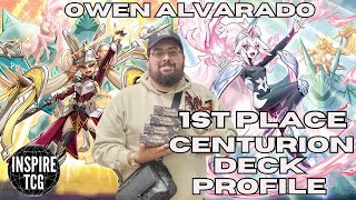 YUGIOH! 1ST PLACE CENTURION DECK PROFILE (AGOV CASE TOURNAMENT) - [OWEN ALVARADO]