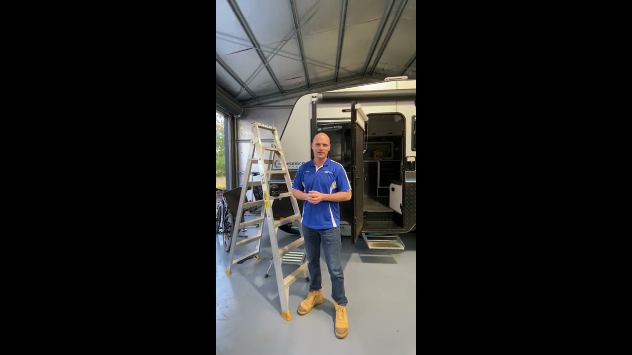 Caravan CCTV install