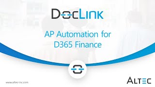DocLink - AP Automation for D365 Finance