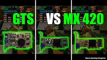 GeForce2 GTS vs GeForce4 MX 420 Test In 11 Games (No FPS Drop - Capture Card)