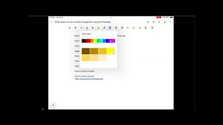 Editing a Google Doc in the iPad app w Adding Pictures with copy and paste