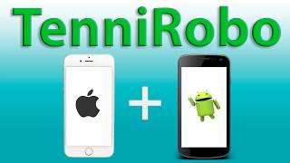 TenniRobo IOS and Android mobile applications demo screenshot 2