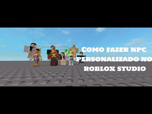 Como TROCAR o PERSONAGEM do PLAYER por um CUSTOMIZADO! - Roblox