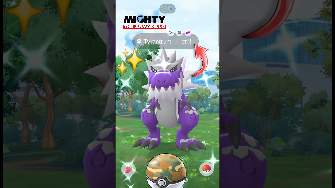 サファリボールを使って✨️瞬動マイティタイランチャムを #pokemongo でもうすぐ登場