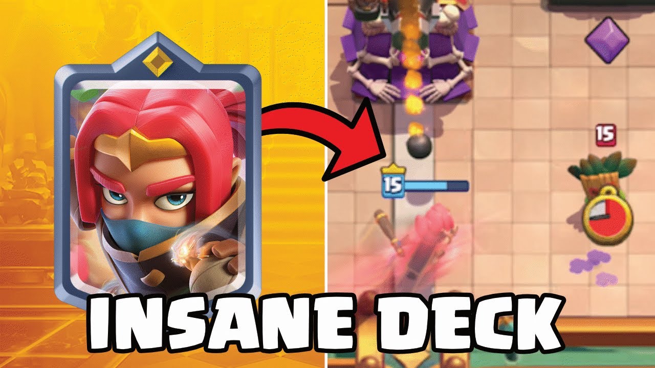 💣😱INSANE BOSS BANDIT DECK IN CLASH ROYALE