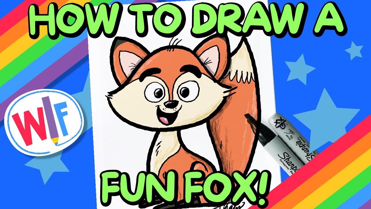 How To Draw A Fun Fox!