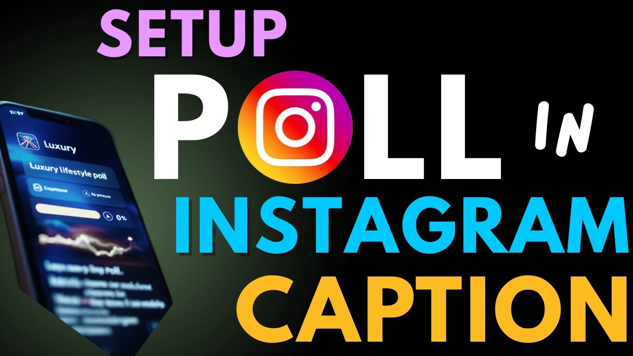 NEW Instagram Polls in Captions — Step by Step Tutorial 2025