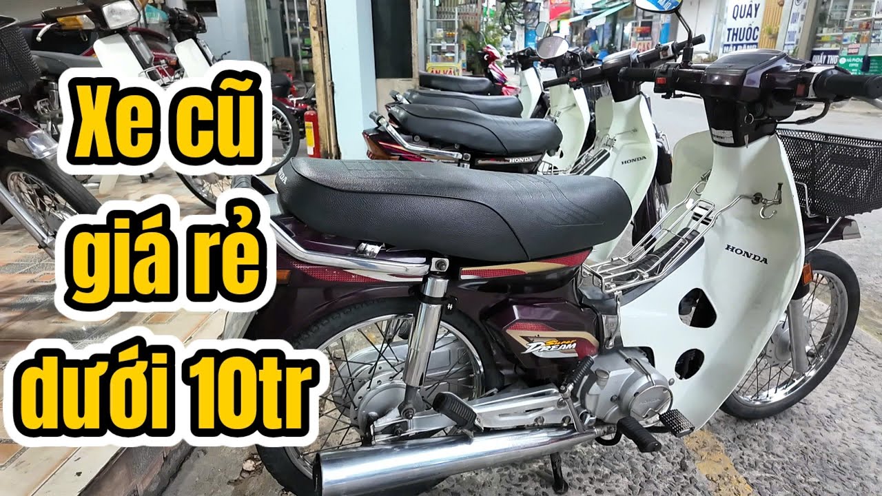 Cô em mê xe Thái ngay chợ Dĩ An 2 Future 2 Dream Thái Wave Thái 110 Cub 81 giờ xả nhanh vài triệu