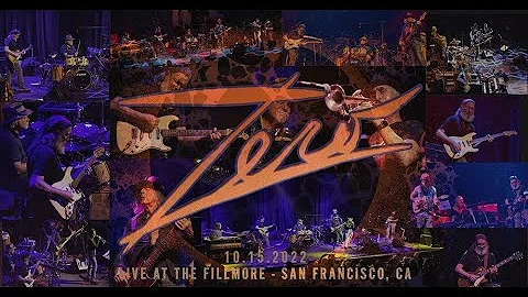 Zero Live at the Fillmore 10.15.2022 - San Francis...