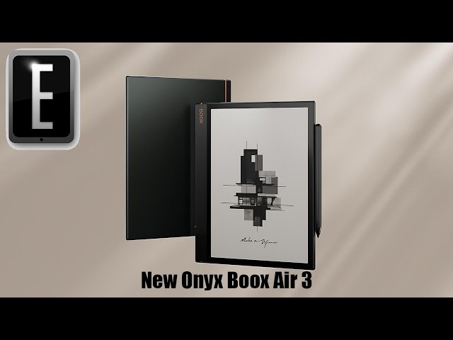 Onyx Boox Note Air 3C with Free Case and Stylus - Good e-Reader