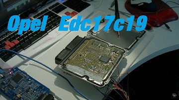 Opening and reading edc17c19 Opel Insignia