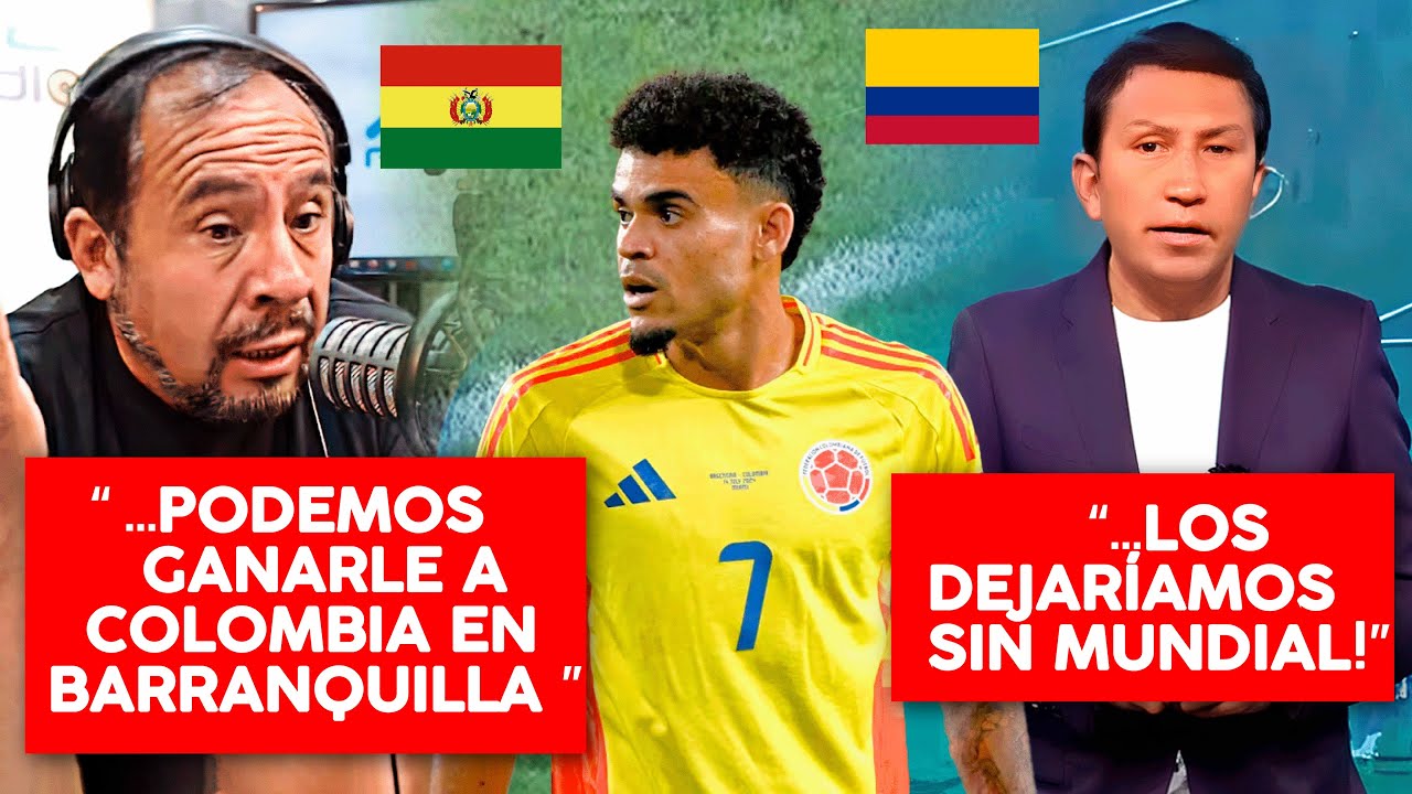 PICANTE! prensa BOLIVIANA asegura que le pueden GANAR a COLOMBIA! 