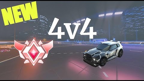 *NEW* Ranked 4v4 placement 2 | Rocket league season 20