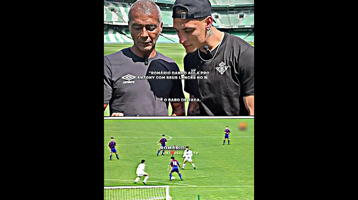 Romário mostrando seu dom ao Antony: 'Aula particular do Baixinho!' 💀🔥 #romario #antony #barcelona