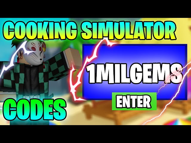 Roblox Cooking Simulator Codes (November 2023)