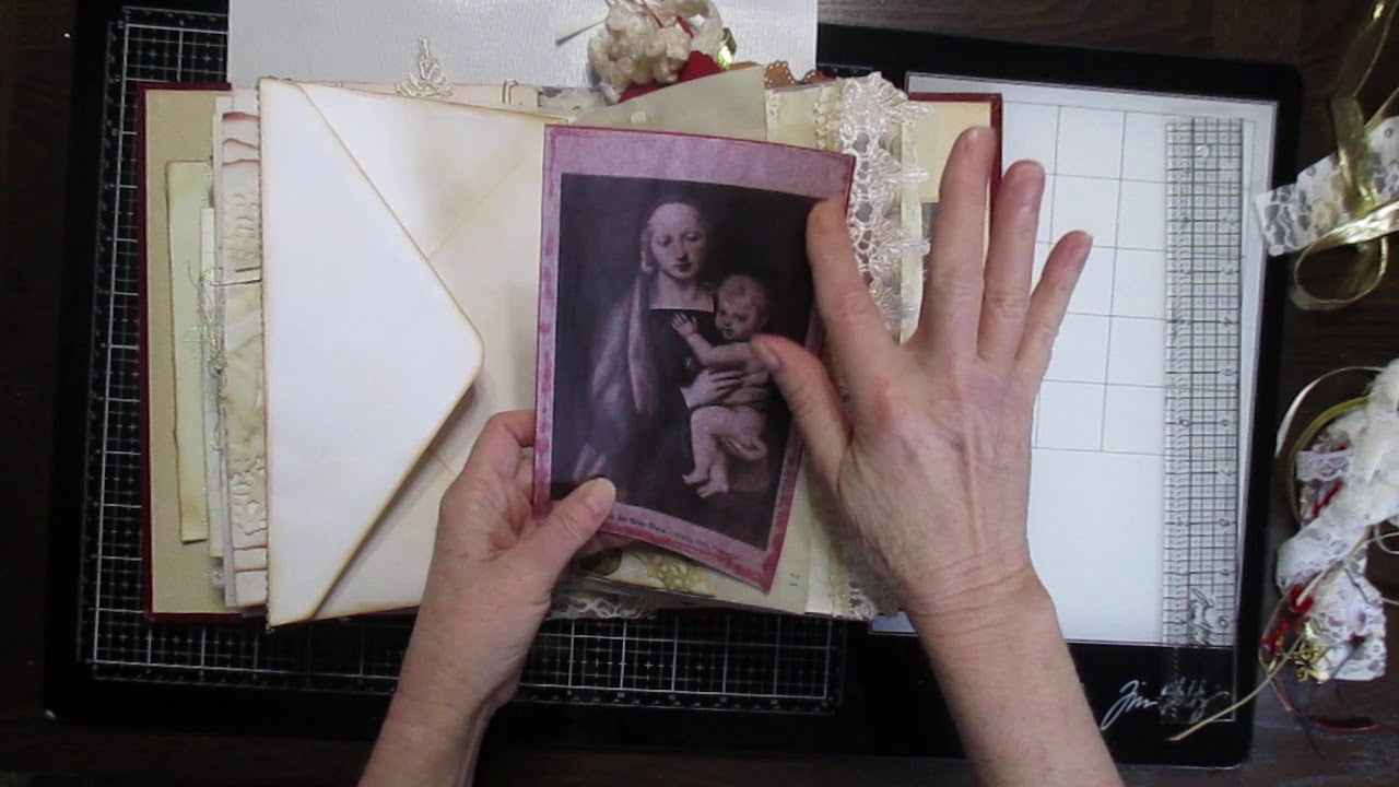 "Faith" #2 Junk Journal Flip Through Religious Art Theme