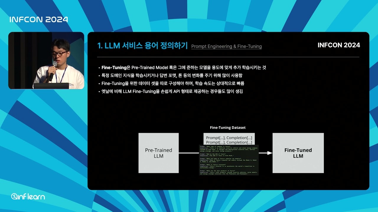 우리 회사에도 LLM 기반의 서비스를 도입할 수 있을까요?│인프콘2024