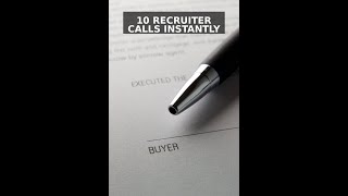 LinkedIn Tip That Got Me 10 Recruiter Calls #Shorts