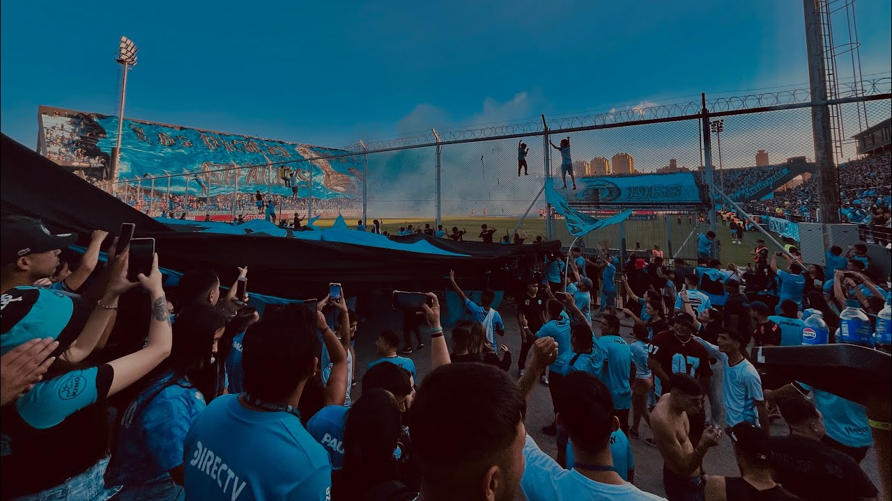 HINCHADA DE BELGRANO 🏴‍☠️ vs Estudiantes 🦁 || Yo no vengo por salir Campeón, VENGO XQ TE QUIERO🩵🏴‍☠️