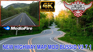 Map mod Bussid V.3.7.1||New Highway map mod|bus simulator indonesia||Zm gaming official||