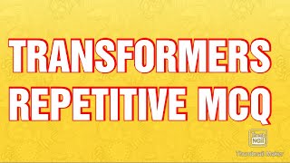Transformers Most Important MCQ for SSC JE Electrical 2025 exam | All other Govt Jobs