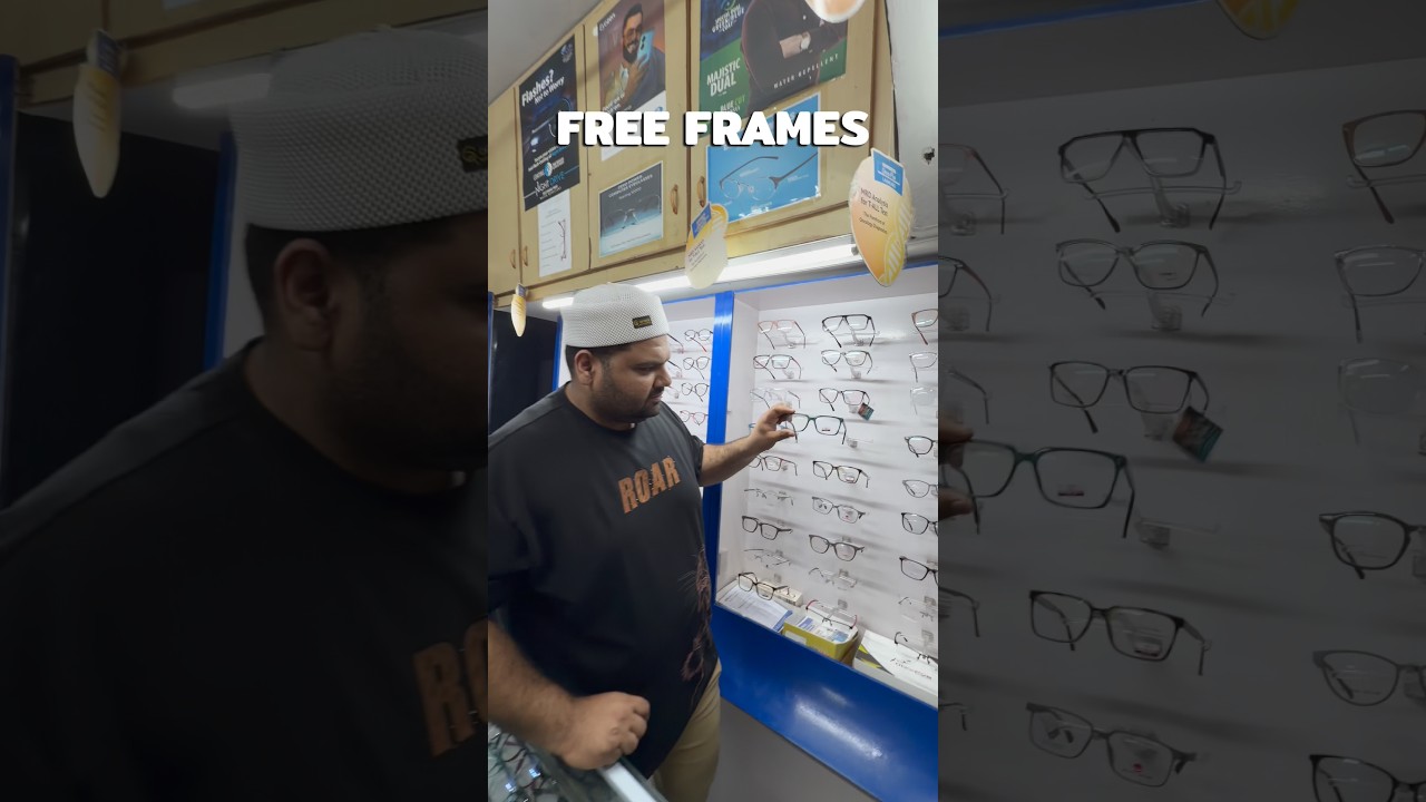 Free eye testing free frames in Shivajinagar 