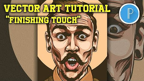 CARA BUAT BACKGROUND VECTOR ART DARI INFINITE DESIGN  || FINISHING DI PIXELLAB