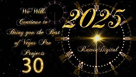 Happy New Year Countdown - Vegas Pro Intro