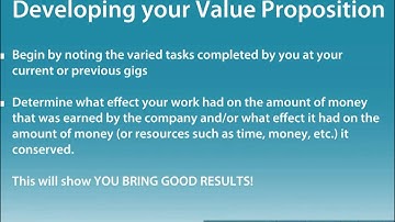 Value Proposition