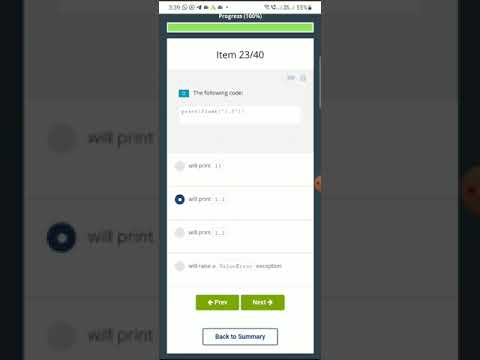 CISCO Python Essentials 2 - SUMMARY Test External|| Python Essentials 2 - SUMMARY TEST