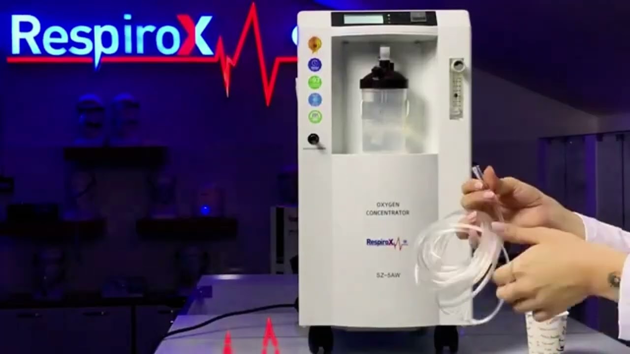 Respirox JLO 590i Nebülizatörlü Oksijen Konsantratörü 5 Lt
