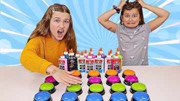 Extreme Don’t Push the Wrong Button Slime Challenge! | JKrew