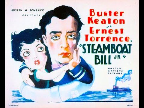 STEAMBOAT BILL Jr. w/ Buster Keaton ⁣ still