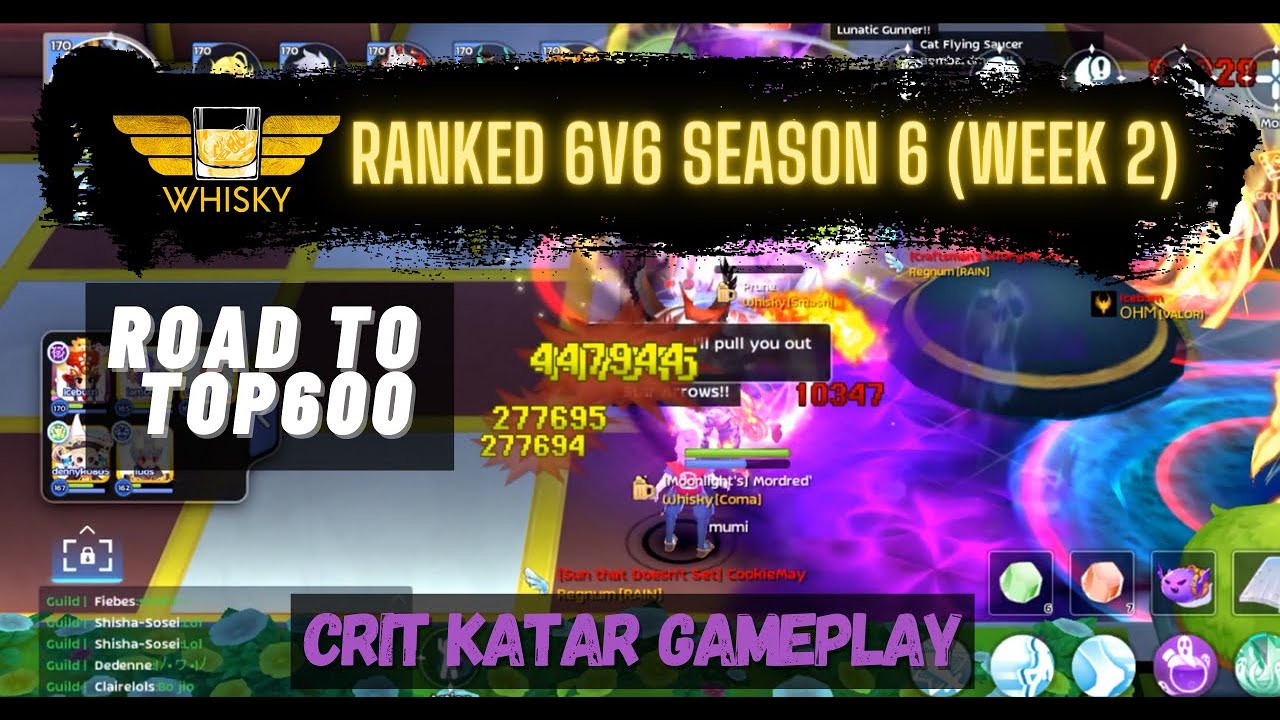 Ranked 6v6 Season 6 Week 2 - Blade Soul (Crit Katar) | Ragnarok M ...