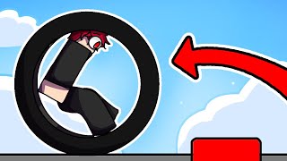 Roblox Obby but you're in a Tire