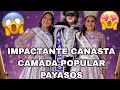 IMPACATANTE canasta Camad Popular Payasos 💜🤍 #tlaxcala #baile #carnaval