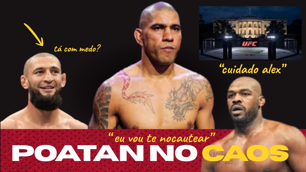JON JONES MANDOU RECADO PARA ALEX POATAN! Khamzat Chimaev TAMBEM PROVOCOU O CAMPEÃO! 😱( ARMADILHA?)